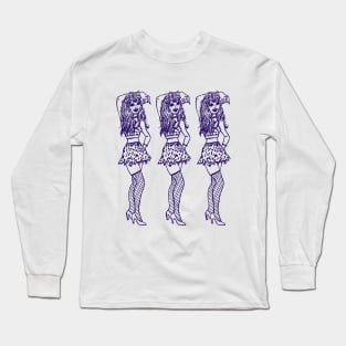 Cat Girl Third Eye Long Sleeve T-Shirt